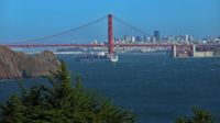 Auch von der Nordseite des Golden Gate aus sind die Blicke sehr reizvoll